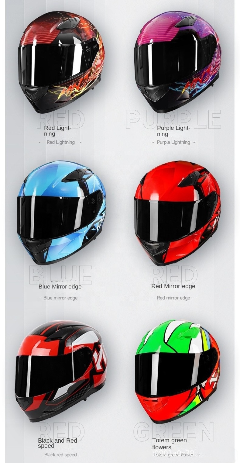 Motorcycle helmet electric car personality Bluetooth Knight full face helmet motorcycle safety helmet Four Seasons