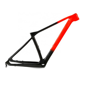 mountain bike carbon fiber bicycle frame 15 / 17 / 19 / 21 inch 27.5 29er carbon mtb bike frame