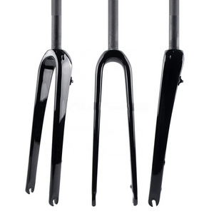 Carbon fiber bicycle front fork 700C carbon fiber gravel bike fork carbon fiber bike fork