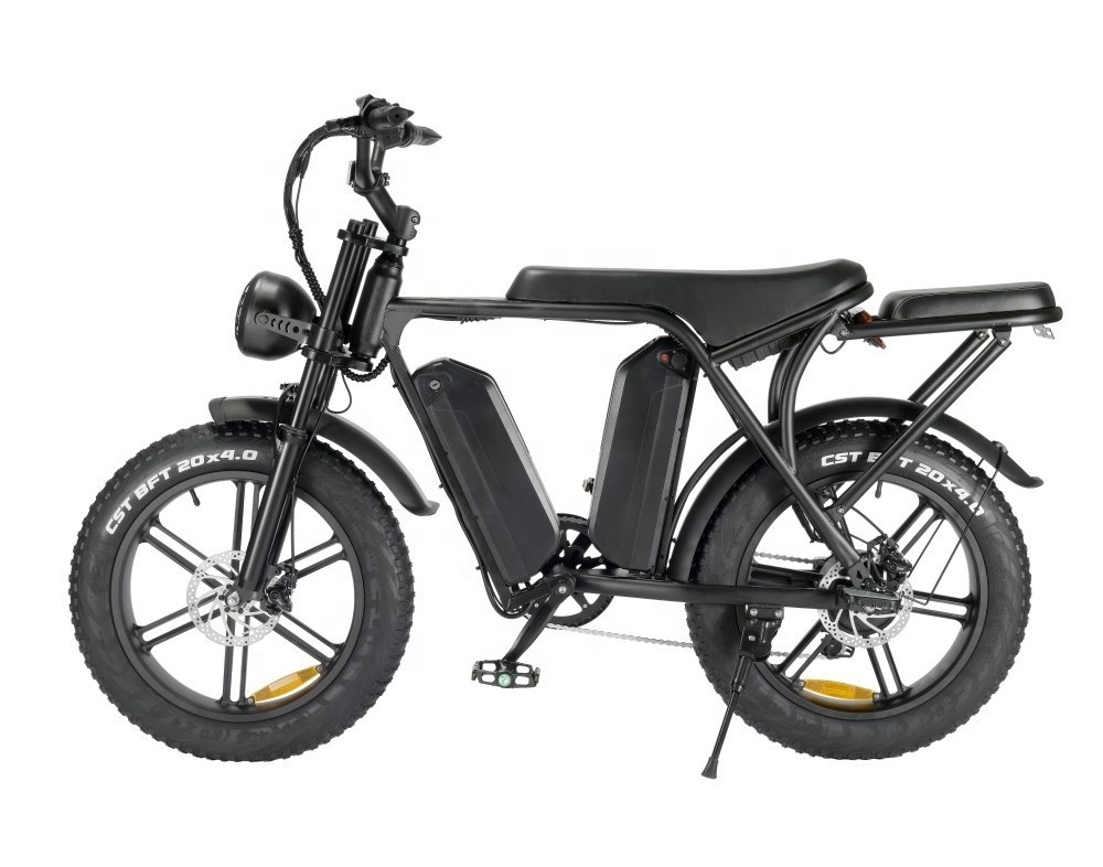 30ah 20-inch 500W 750W 7-speed  electric bicycle snow fat bike elettrica 20 zoll ebike e cycle bike electric hybrid