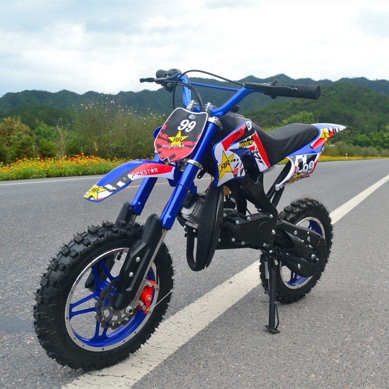 2024 new motor mini 50cc motorcycle dirt bike children's small motorcycle gasoline KTM49cc small fuel bicycle