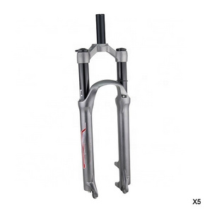 Air Bike front fork mountain bike fork pit 26 27.5 29 inch MTB suspension bike fork 9*100