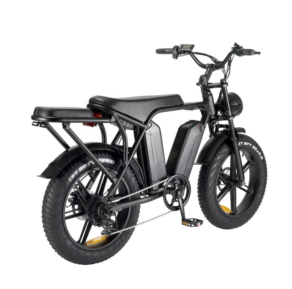 30ah 20-inch 500W 750W 7-speed  electric bicycle snow fat bike elettrica 20 zoll ebike e cycle bike electric hybrid