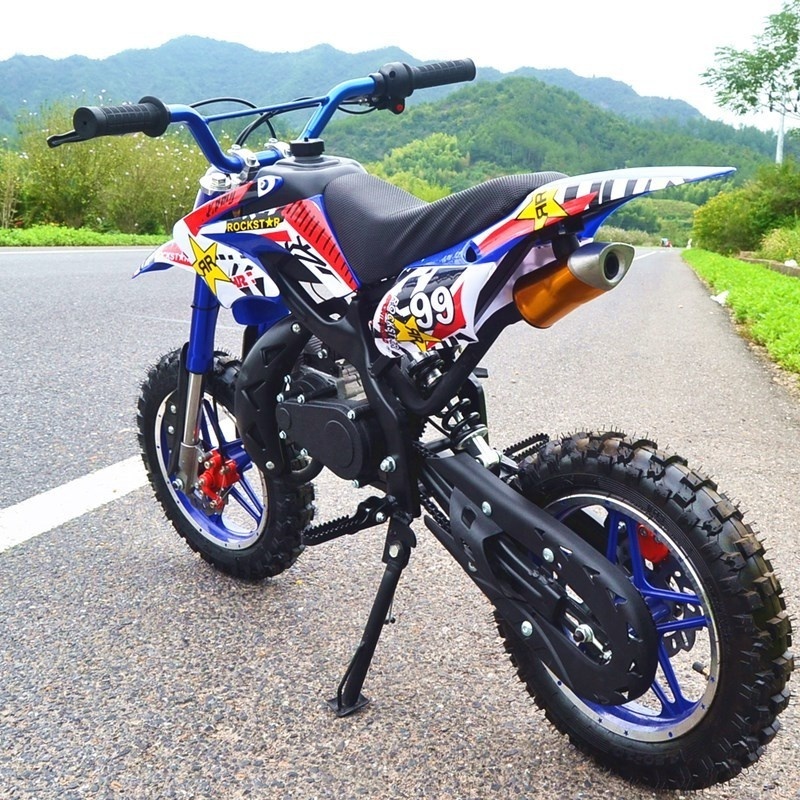 2024 new motor mini 50cc motorcycle dirt bike children's small motorcycle gasoline KTM49cc small fuel bicycle