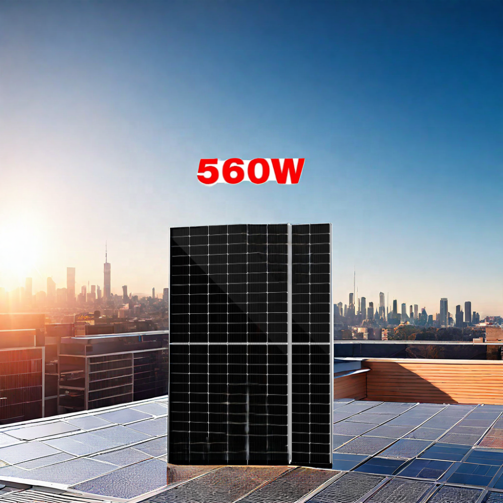 Solar Energy Panels 550 Watts High Efficient Mono Photovoltaic 540W 550 W 560W Black Solar Panels