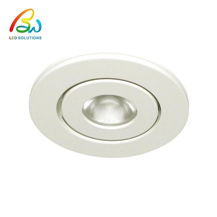 High CRI 3w mini led under cabinet puck light