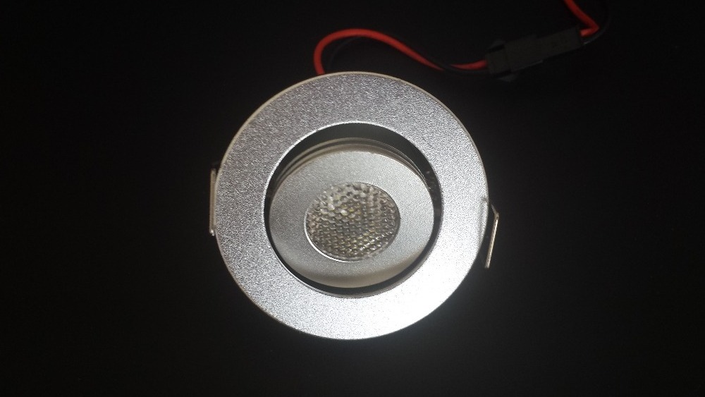 High CRI 3w mini led under cabinet puck light