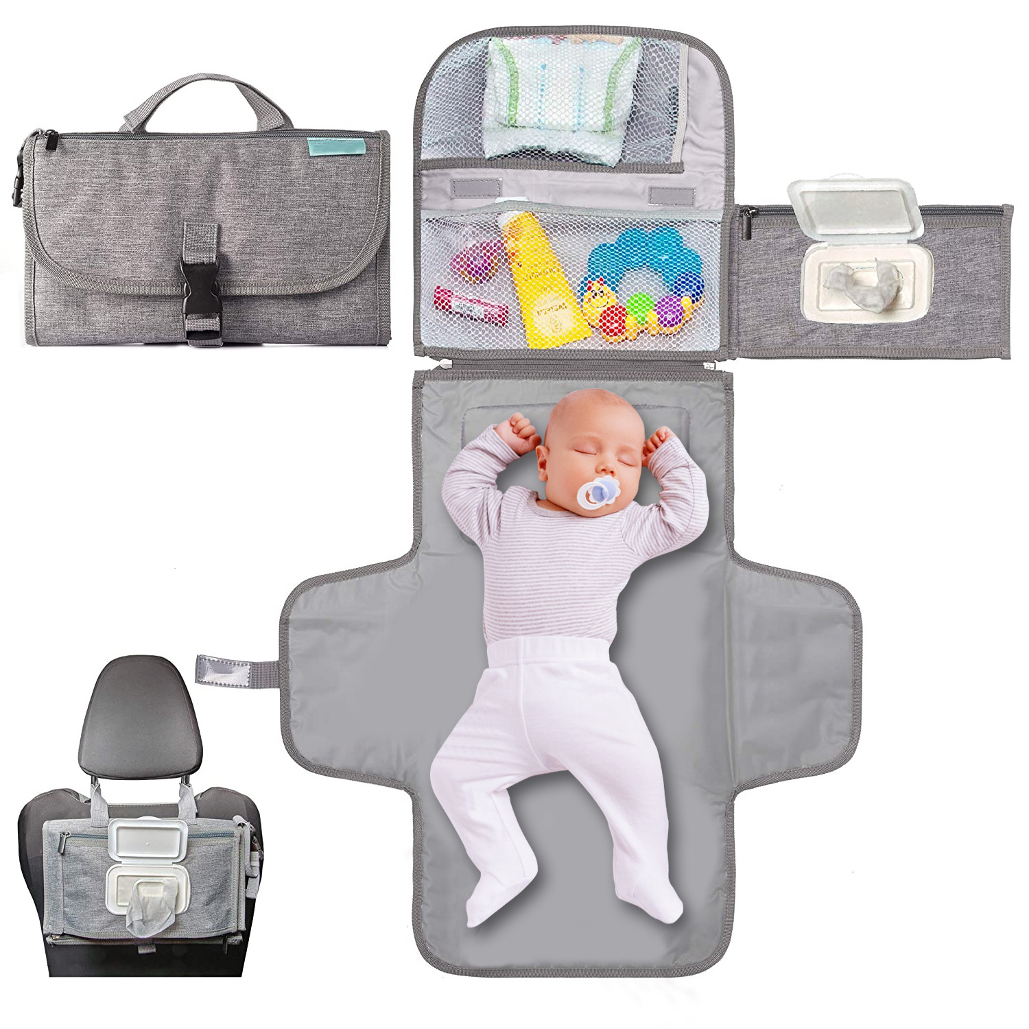 Hot Sale Portable Diaper Changing Pad Portable Changing pad for Baby Changing Pad