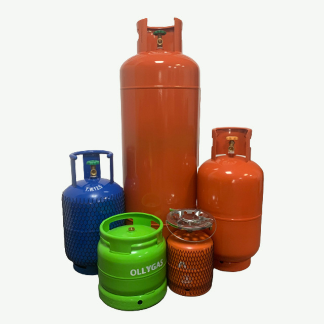 Bina Supply Hot Sale 48KG Cooking Gas Cylinder LPG Gas Tank Cooking Gas Cylinders