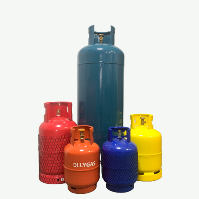 Bina Supply Hot Sale 48KG Cooking Gas Cylinder LPG Gas Tank Cooking Gas Cylinders