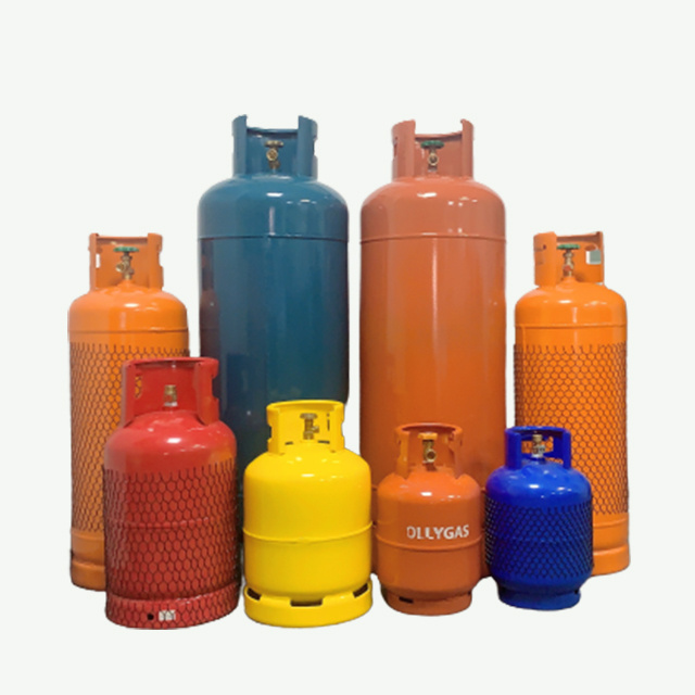 Bina Supply Hot Sale 48KG Cooking Gas Cylinder LPG Gas Tank Cooking Gas Cylinders