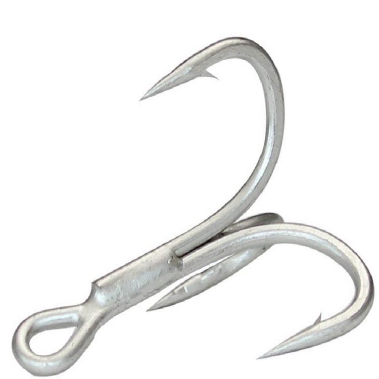 Wholesale 3X 4X 2/0 3/0 4/0 fishing treble hooks