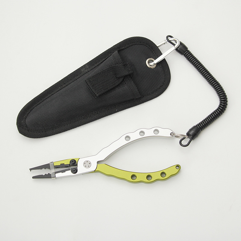 Wholesale fishing split ring pliers stainless steel for fishing