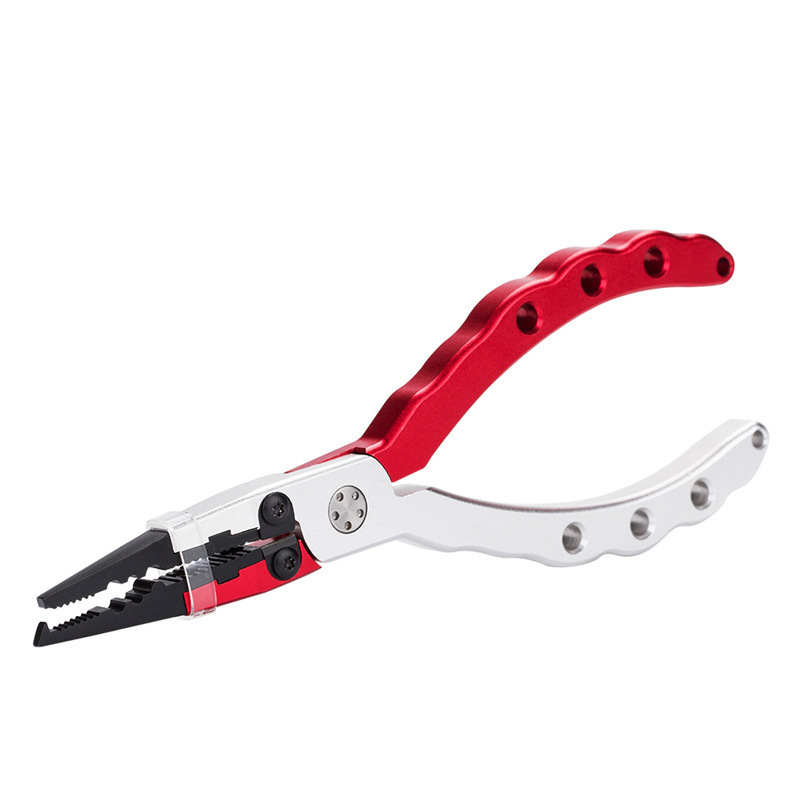 Wholesale fishing split ring pliers stainless steel for fishing