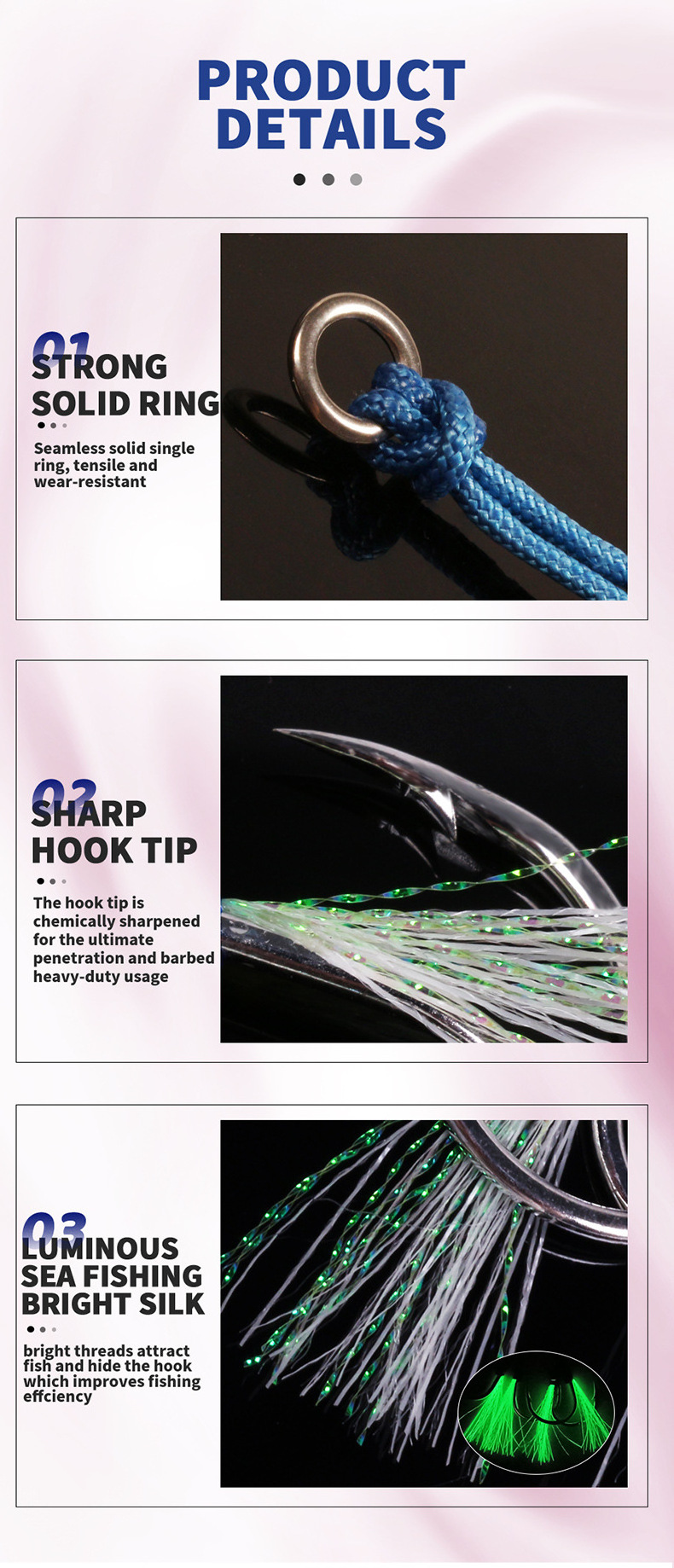 Wholesale nice quality bkk jig fishing hook 2/0#-7/0# high carbon double hook assist hook jigging