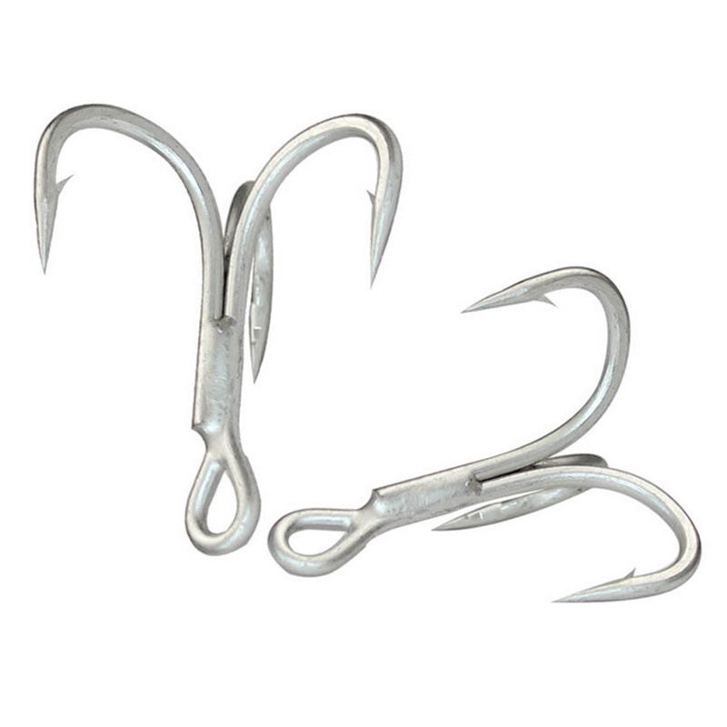 Wholesale 3X 4X 2/0 3/0 4/0 fishing treble hooks