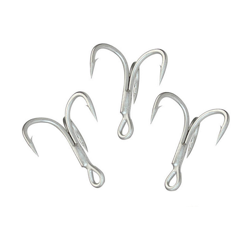 Wholesale 3X 4X 2/0 3/0 4/0 fishing treble hooks