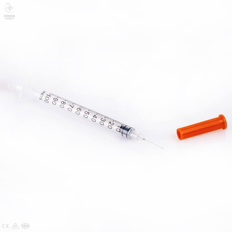 Free Sterile Injection 0.3ml 0.5ml 1ml Insulin Pen Syringe With Needle