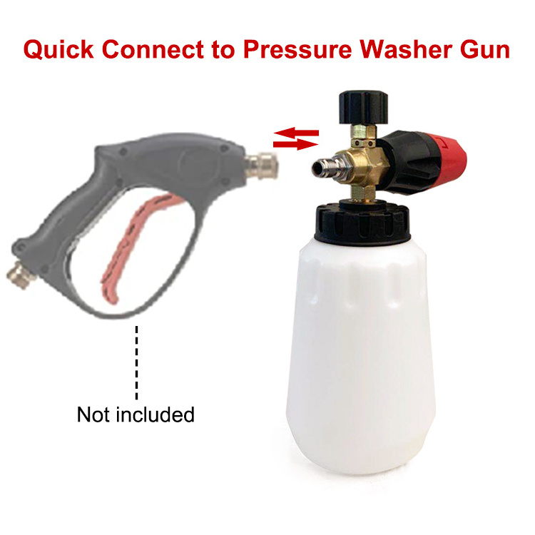 14 quick release car detailing high pressure washer snow foam lance