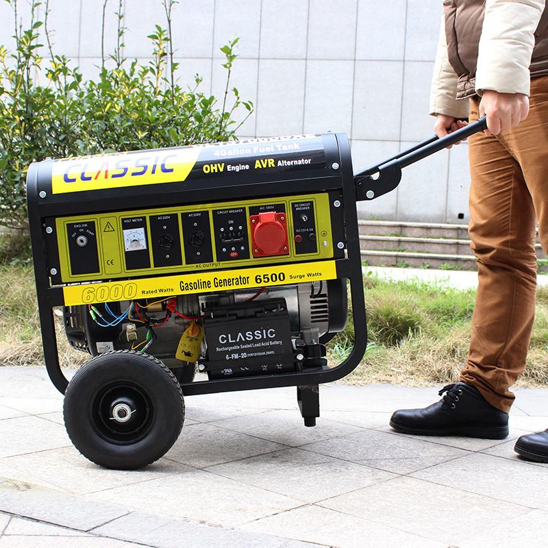 Bison Electric Gasoline Generator 1Kw 2Kw 8500 5 Kw 500W 650W 800W Portable Gas Generator Price