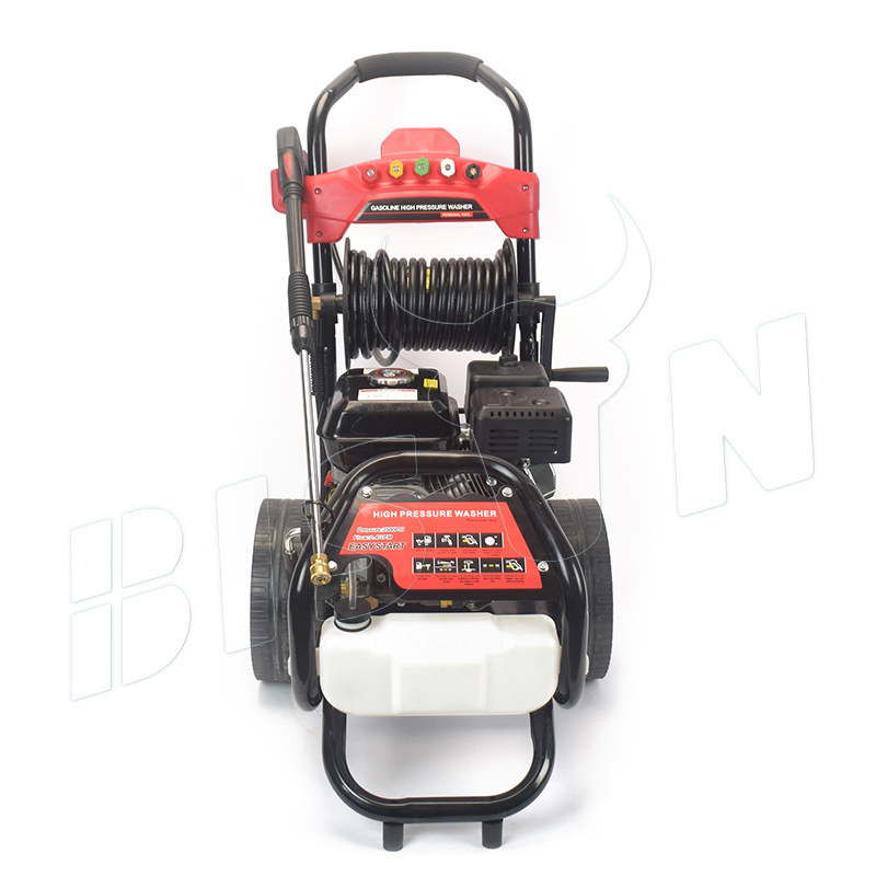 Bison Exporting 9Lpm 210Cc 170 Bar 2500 Psi High Pressure Washer With Wheels