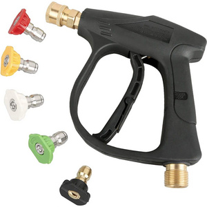 Power Pressure Washer Short Water Sprayer Wand Spray Gun Kit