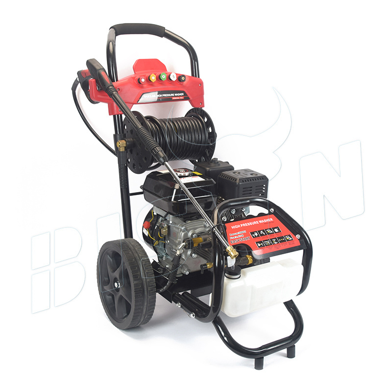 Bison Exporting 9Lpm 210Cc 170 Bar 2500 Psi High Pressure Washer With Wheels