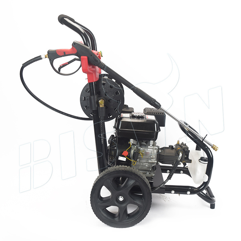 Bison Exporting 9Lpm 210Cc 170 Bar 2500 Psi High Pressure Washer With Wheels