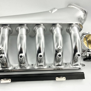 BK-3401 Billet M50 M52 E36 E46 Intake Manifold 90mm with fuel rail kit and throttle body set