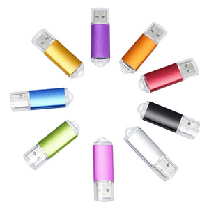 Wholesale bulk cheap colorful metal usb pen drive personalized flash drive 2.0 3.0 2gb 4gb 8gb 16gb 32gb 64gb metal flash memory