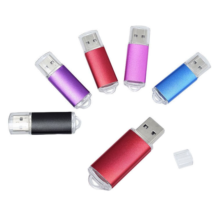 Cheapest free laser engraving logo metal shell usb flash drive 3.0 2.0 multi colors flash drive 4gb 8gb 16gb 32gb memory stick