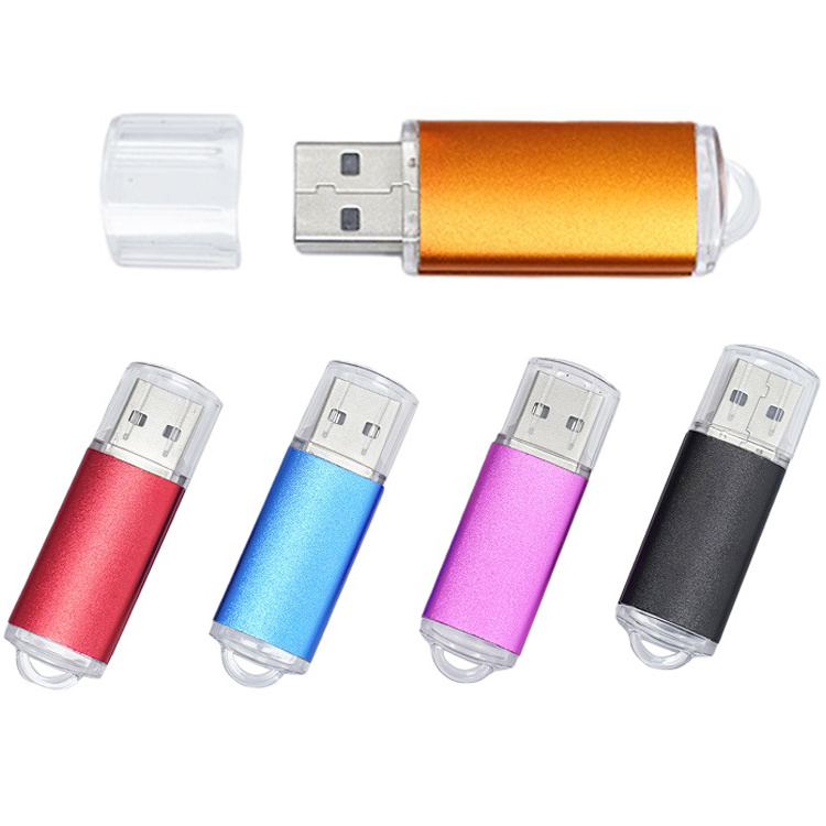 Wholesale bulk cheap colorful metal usb pen drive personalized flash drive 2.0 3.0 2gb 4gb 8gb 16gb 32gb 64gb metal flash memory