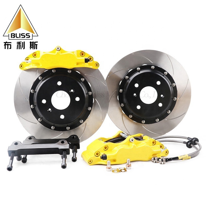 Modified Racing Brake Caliper 4 Port Caliper Sports Brake 4 Piston Disc 300Mm 330Mm 345Mm 5200 Big Brake Kits