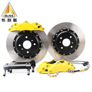 Modified Racing Brake Caliper 4 Port Caliper Sports Brake 4 Piston Disc 300Mm 330Mm 345Mm 5200 Big Brake Kits