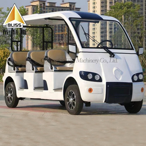 Custom Sightseeing Car Motor 60V 72V 4KW 8 Seat Electric Golf Cart 8 Person Golf Cart Tour Car