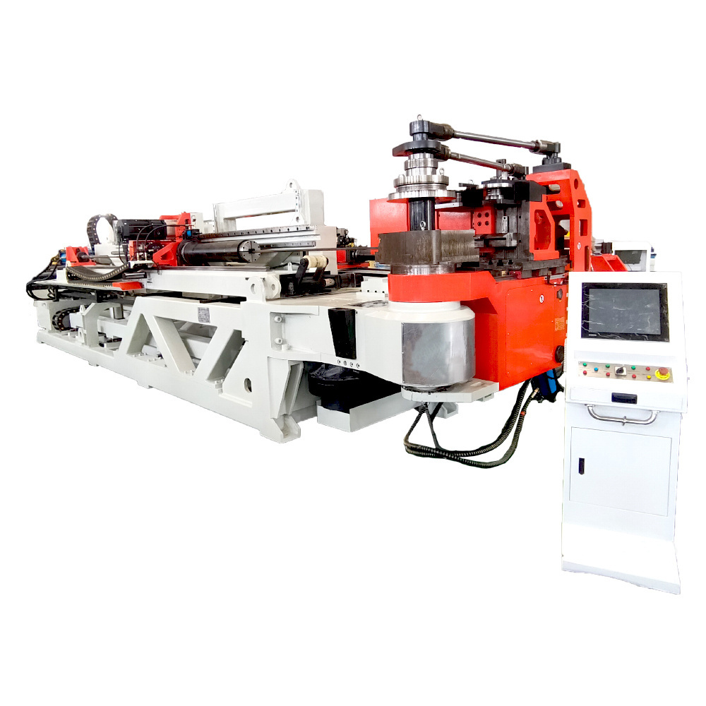 Pipe Bending Machine 6 Axis iron hollow 2.5 inch 3 inches 5 inch exhaust hydraulic tube bender