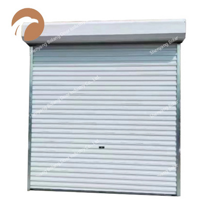 Aluminum Automatic 10x7 Roll Up Insulated Garage Tambour Door Kit Roller Shutter