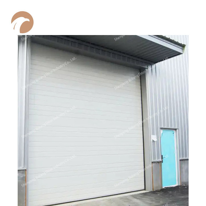 Warehouse electric operation remote control sectional industrial door