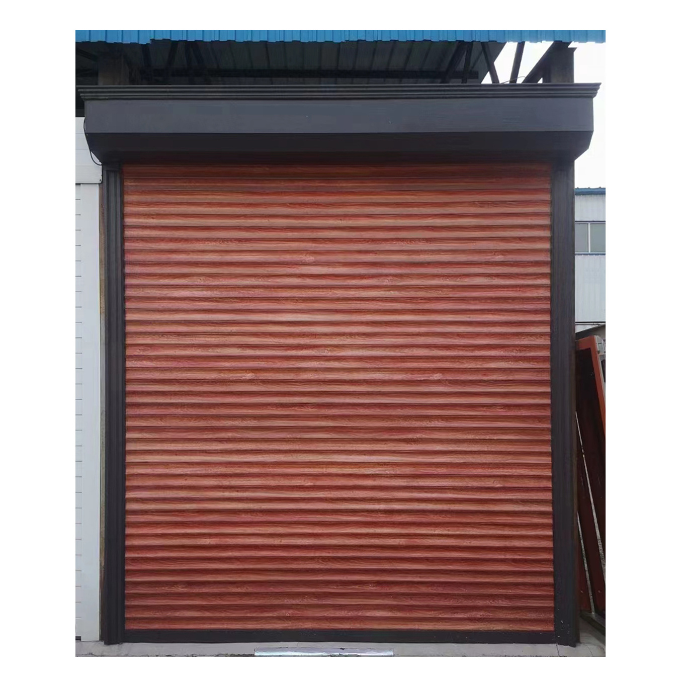 security roller shutter gate remote control shop front security roller shutter door