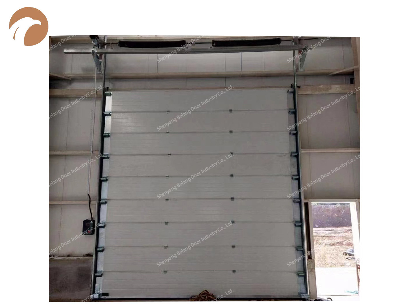 Industrial Sectional Vertical Factory Lifting Automatic Sliding Warehouse Overhead Industrial Door