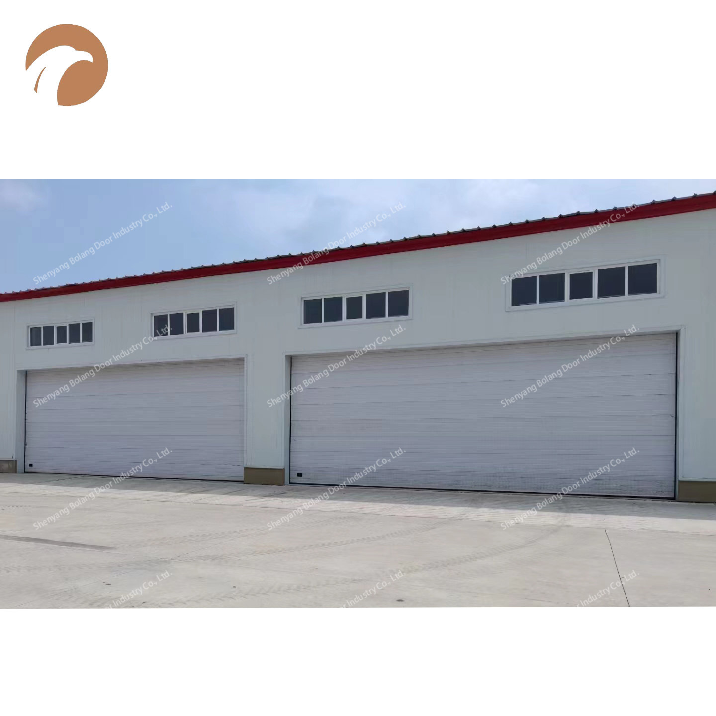 Industrial Sectional Vertical Factory Lifting Automatic Sliding Warehouse Overhead Industrial Door