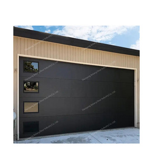 Modern Industrial Overhead Garage Door Motor Automatic Aluminum Steel Garage Door for Homes