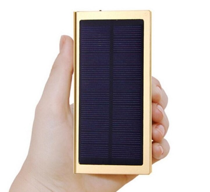 Portable Wireless Solar Chargeur Solaire Pawar 20000mah Mini Chargers Power Bank for Cell Phone Digital Gadgets with Batteries