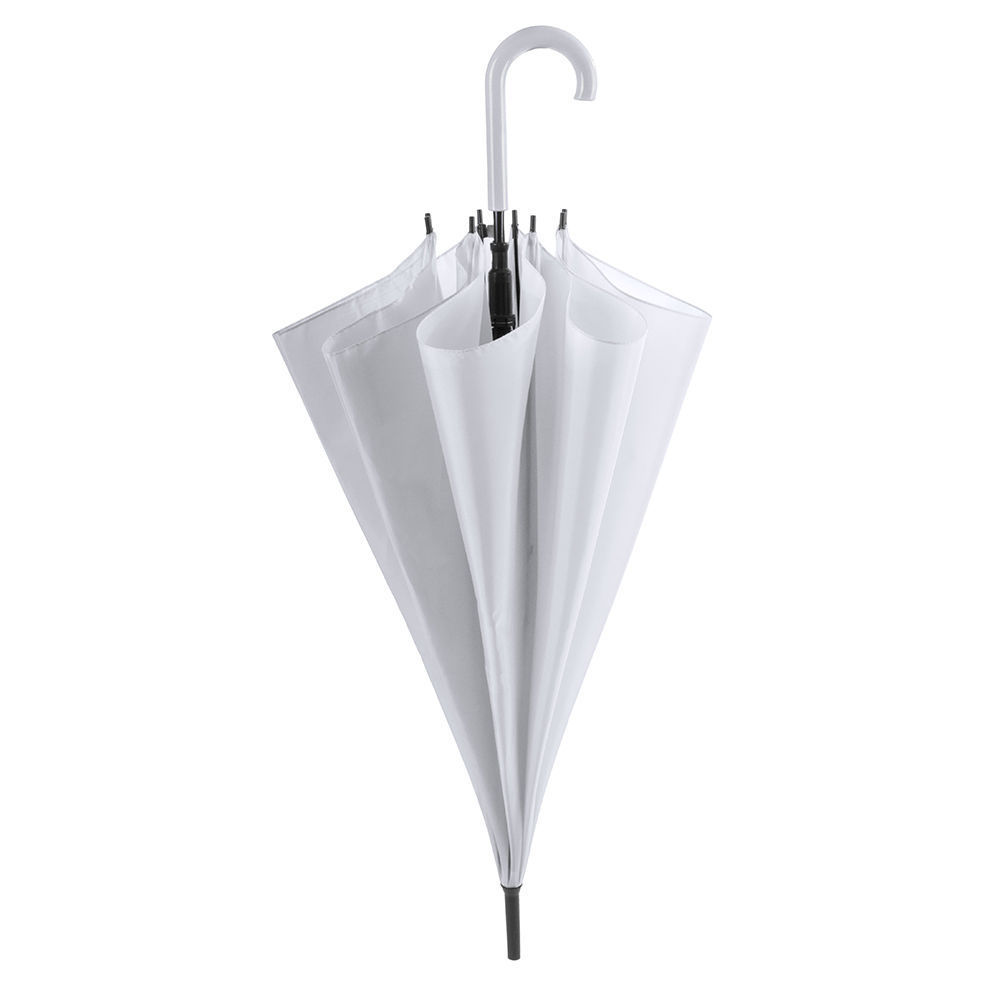 Eco friendly umbrella white rpet recycled umbrella