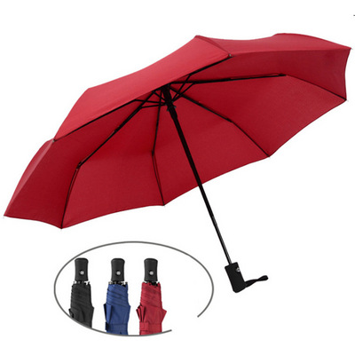 Ready to Ship Automatic Folding Umbrella Auto Open And Close Umbrella for Whole Sale