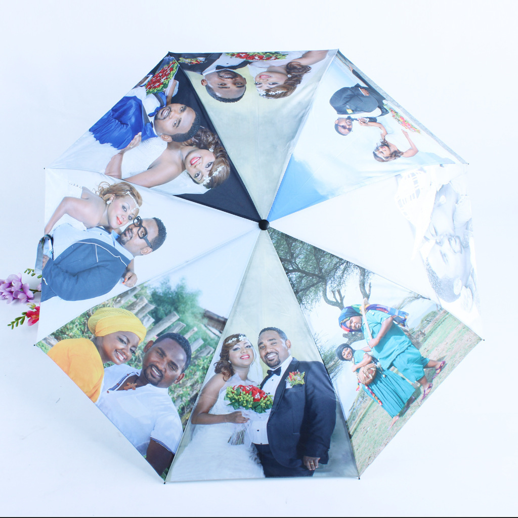 2022 No Minimum Orders Print Your Photo on Umbrella Design Your Own DIY Creative Gift Umbrella