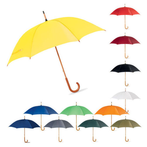 Spares for umbrella waterproof fabric wooden shaft umbrella outdoor high quality