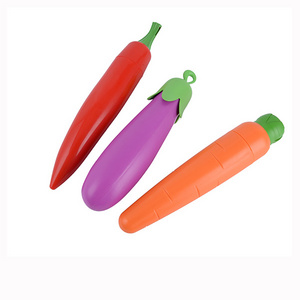 Food Shape Children's Day Promotional Gifts Wine Bottle Pepper Carrot Eggplant Umbrella