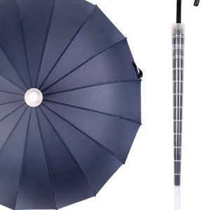 Pongee Fabric Waterproof No Drip Cover Umbrella No Drip umbrella With Plastic Cover