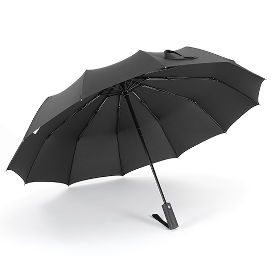 BIG Folding 3 Fold Auto Open Umbrella Different Color Automatic One Button Operate Umbrella